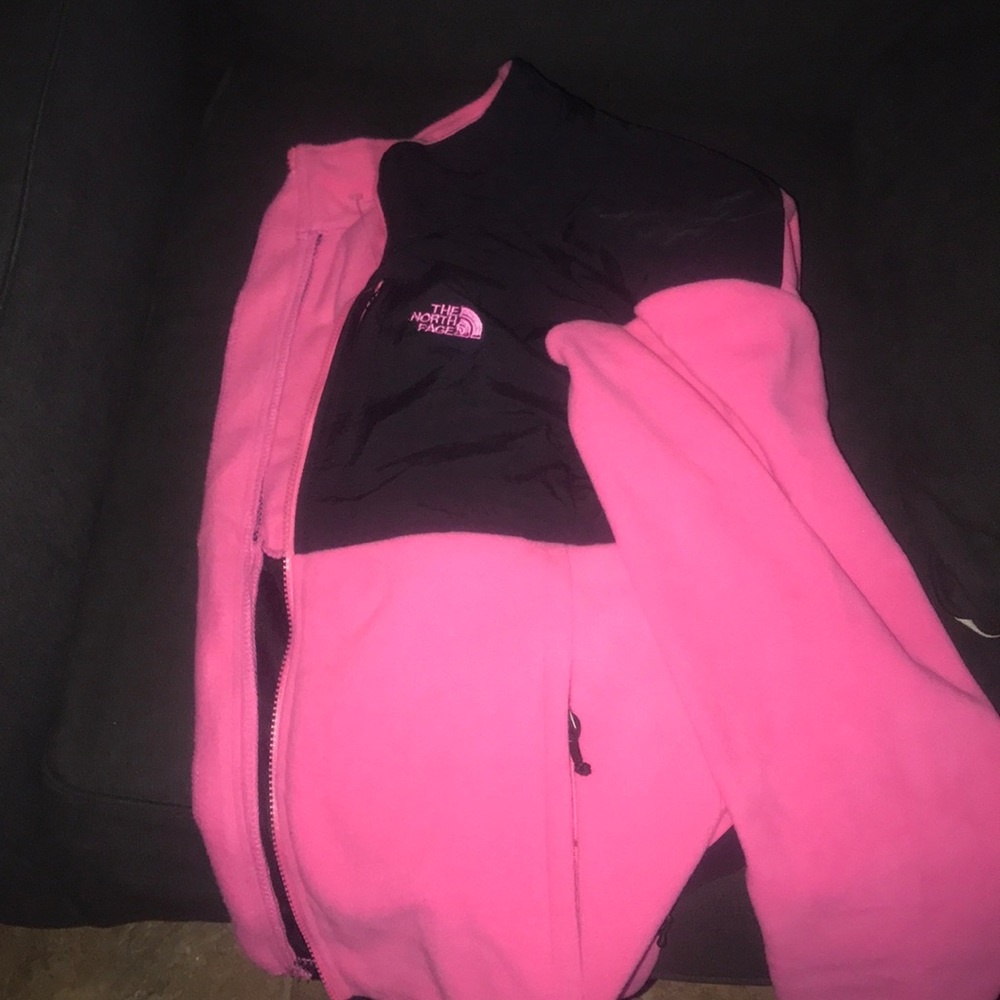 The North Face Pink and Black Jacket